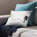 Banksy Monkey Banana Bomb Cushion Banksy Monkey Banana Bomb Cushion