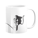 Banksy Monkey Banana Bomb Mug Banksy Monkey Banana Bomb Mug