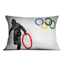 Banksy Olympic Rings Looter Cushion Banksy Olympic Rings Looter Cushion