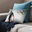 Banksy Olympic Rings Looter Cushion Banksy Olympic Rings Looter Cushion