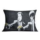 Banksy Pulp Fiction Banana Guns Cushion Banksy Pulp Fiction Banana Guns Cushion