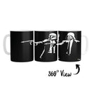 Banksy Pulp Fiction Star Wars Mug Banksy Pulp Fiction Star Wars Mug