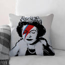Banksy Queen Cushion Banksy Queen Cushion