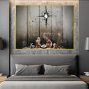 Banksy Scar of Bethlehem Canvas Banksy Scar of Bethlehem Canvas