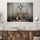 Banksy Scar of Bethlehem Canvas Banksy Scar of Bethlehem Canvas