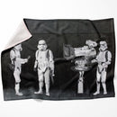 Banksy Stormtroopers Filming Oscars Blanket Banksy Stormtroopers Filming Oscars Blanket