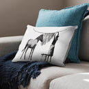 Banksy Washing Zebra Stripes Cushion Banksy Washing Zebra Stripes Cushion