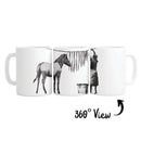 Banksy Washing Zebra Stripes Mug Banksy Washing Zebra Stripes Mug
