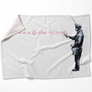 Banksy What We do In Life Blanket Banksy What We do In Life Blanket