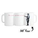 Banksy What We do In Life Mug Banksy What We do In Life Mug