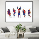 Barca Through the Years Canvas Barca Through the Years Canvas