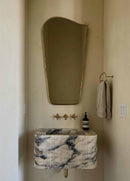 Golden Wave Brass Mirror - Italien Style Mirror Golden Wave Brass Mirror - Italien Style Mirror