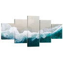 Beach Canvas - 5 Panel Beach Canvas - 5 Panel
