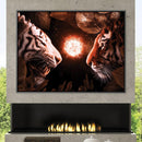Beasts Fight Canvas Beasts Fight Canvas