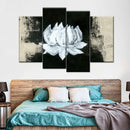 Black And White Floral Wall Art Black And White Floral Wall Art