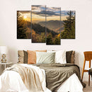 Sunrise In Smoky Mountains Wall Art Sunrise In Smoky Mountains Wall Art