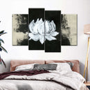 Black And White Floral Wall Art Black And White Floral Wall Art