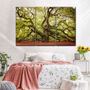 Charleston Angel Oak Tree Wall Art Charleston Angel Oak Tree Wall Art