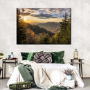 Sunrise In Smoky Mountains Wall Art Sunrise In Smoky Mountains Wall Art