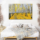 Autumn Birch Forest Trees Wall Art Autumn Birch Forest Trees Wall Art