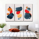 Watercolor Blotches Canvas Set Wall Art Watercolor Blotches Canvas Set Wall Art