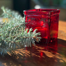 8oz Heavy Glass Candle Holders -  50% Recycled Glass 8oz Heavy Glass Candle Holders -  50% Recycled Glass