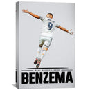 Benzema Goal Canvas Benzema Goal Canvas
