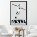 Benzema Goal Canvas Benzema Goal Canvas