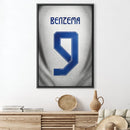 Benzema Jersey Canvas Benzema Jersey Canvas