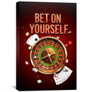 Bet On Yourself Canvas Bet On Yourself Canvas