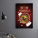 Bet On Yourself Canvas Bet On Yourself Canvas