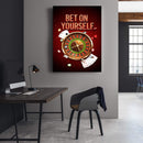 Bet On Yourself Canvas Bet On Yourself Canvas