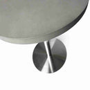Barocco Concrete Bistro Round Table - (D)31.5" (H)29.5" Barocco Concrete Bistro Round Table - (D)31.5" (H)29.5"
