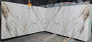 Bianco Rigata White Bookmatching Marble Slabs Polished - Full Truckload Bianco Rigata White Bookmatching Marble Slabs Polished - Full Truckload