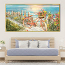 Bike Rides By the Beach Canvas Bike Rides By the Beach Canvas