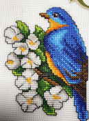 "Birds" 118CS Counted Cross-Stitch Kit "Birds" 118CS Counted Cross-Stitch Kit