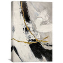 Black and White Crosspoint Oil Painting Black and White Crosspoint Oil Painting