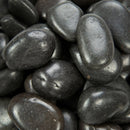 MSI Piedra Black Polished Quartzite Pebble MSI Piedra Black Polished Quartzite Pebble