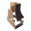 Black Range Hood With Curved Front and Brass Strapping - 30", 36", 42", 48", 54" and 60" Widths Available Black Range Hood With Curved Front and Brass Strapping - 30", 36", 42", 48", 54" and 60" Widths Available