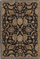 Blomkest Black&Yellow Traditional Wool Carpet Blomkest Black&Yellow Traditional Wool Carpet