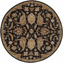 Blomkest Black&Yellow Traditional Wool Carpet Blomkest Black&Yellow Traditional Wool Carpet