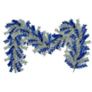 Blue & Silver Christmas Garland Blue & Silver Christmas Garland