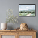 "Blue Fields" Art Print "Blue Fields" Art Print