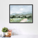 "Blue Fields" Art Print "Blue Fields" Art Print