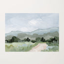 "Blue Fields" Art Print "Blue Fields" Art Print