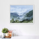 "Blue Juneau" Art Print "Blue Juneau" Art Print