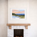 "Blue Lake" Art Print "Blue Lake" Art Print