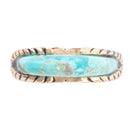 Blue Turquoise Line Golden Ring Blue Turquoise Line Golden Ring
