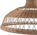 Bailleval Dark Brown Rattan Pendant Bailleval Dark Brown Rattan Pendant