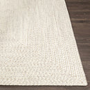 Beige Braided Faux Jute Rug Beige Braided Faux Jute Rug